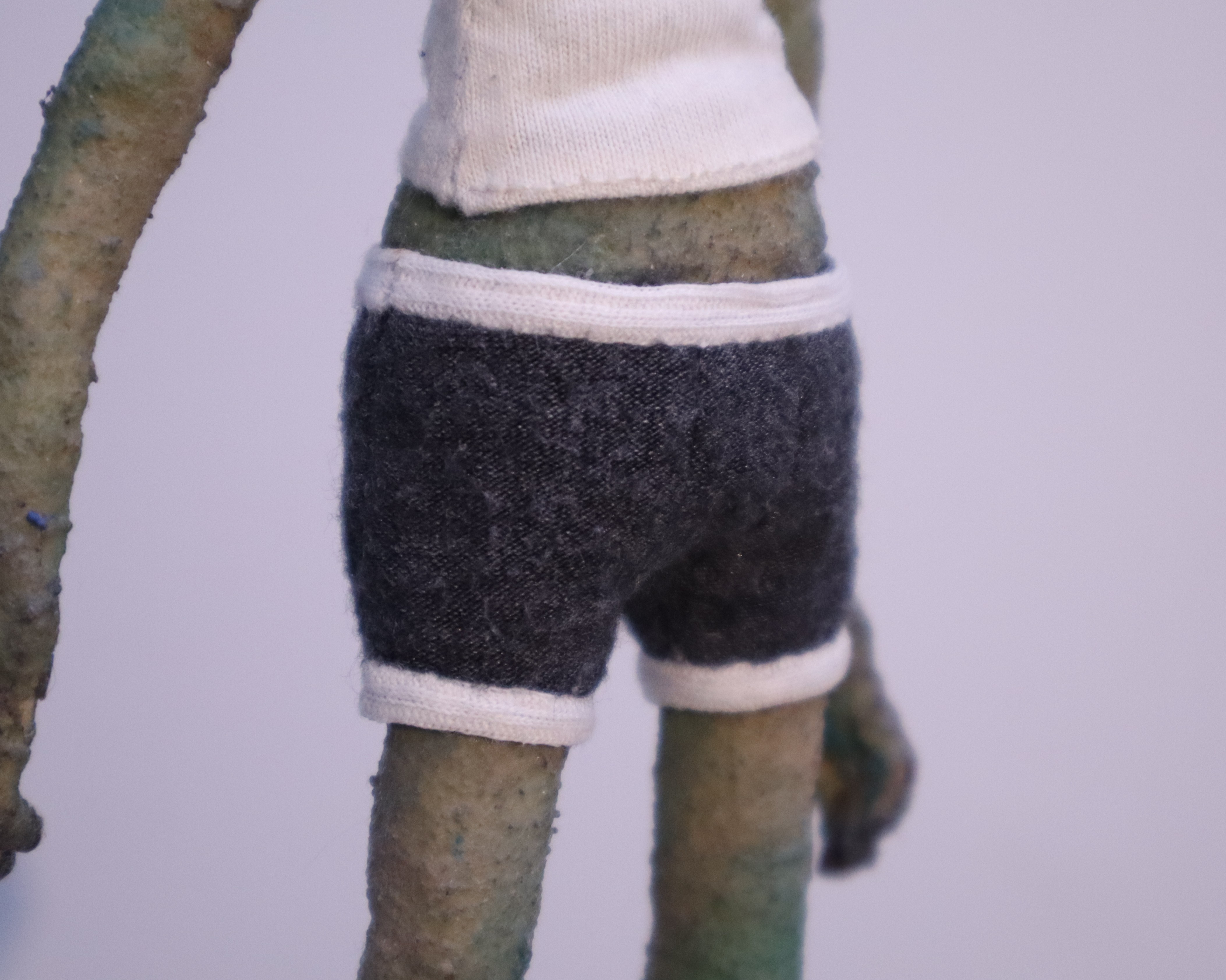 Boxer shorts side view