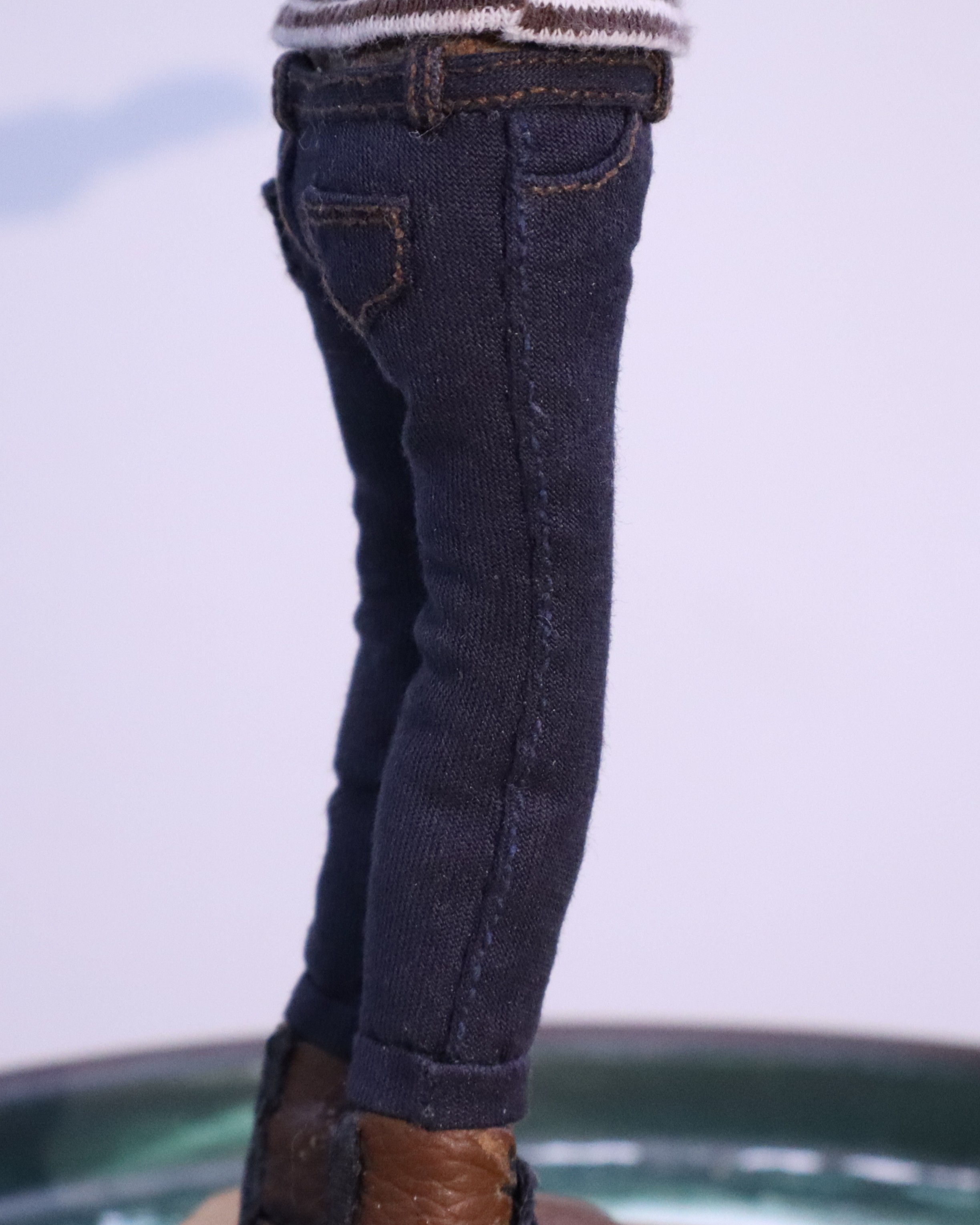 Jeans front view
