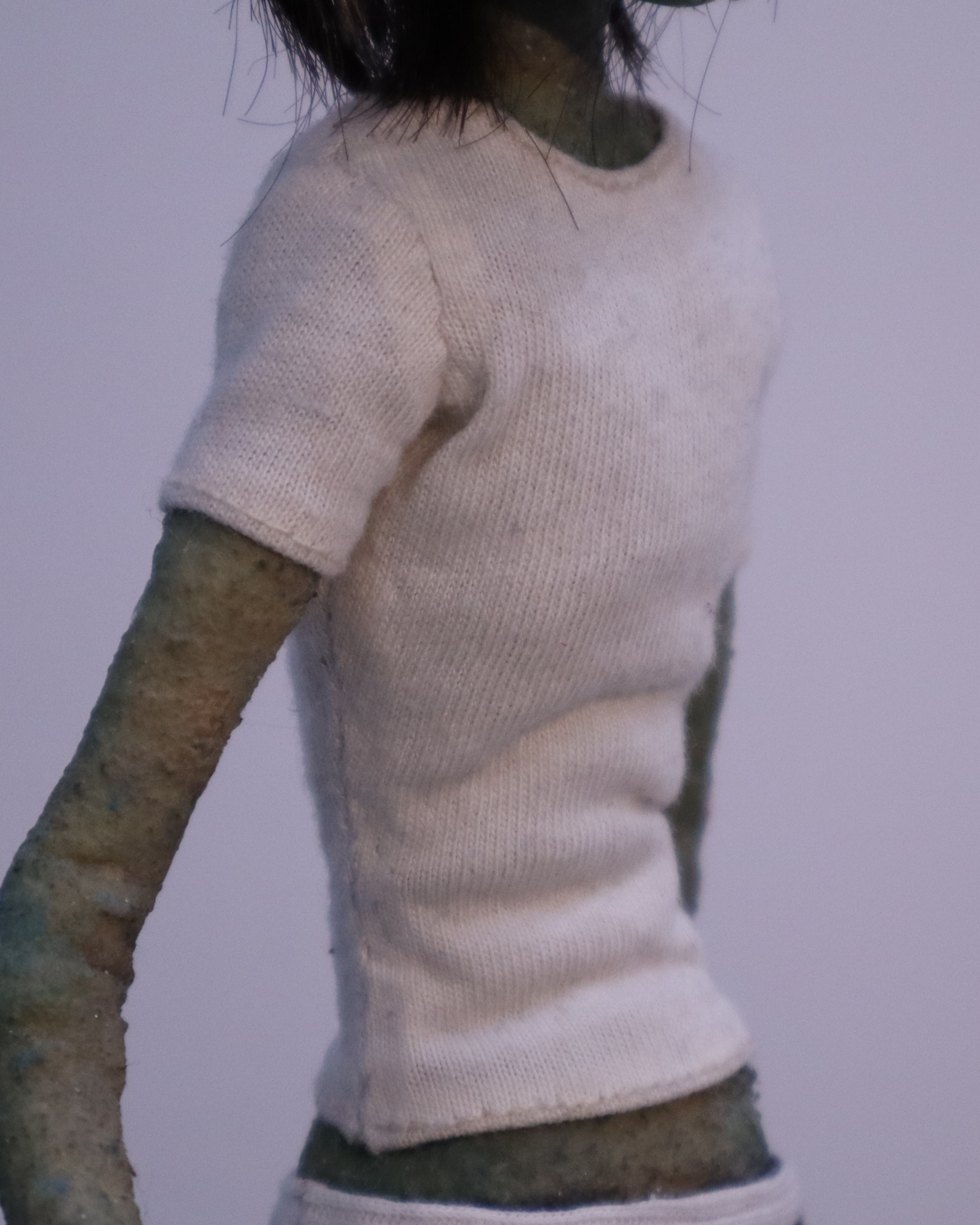 Shirt front view on puppet